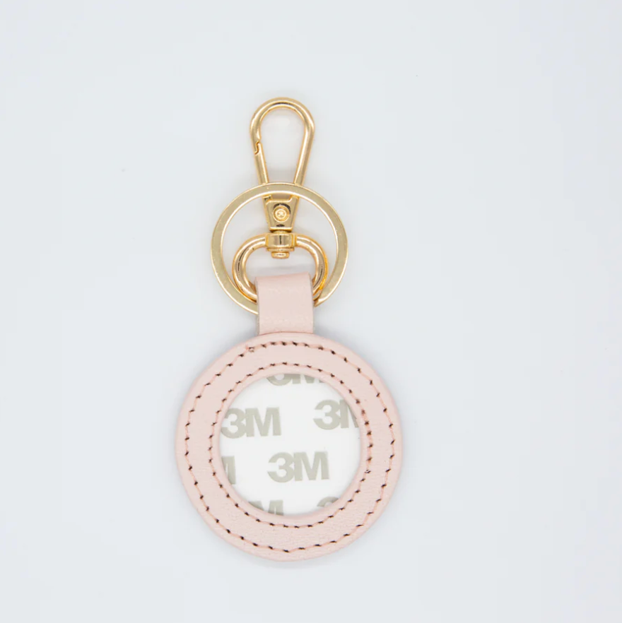 Self-Finishing Leather Key Fob