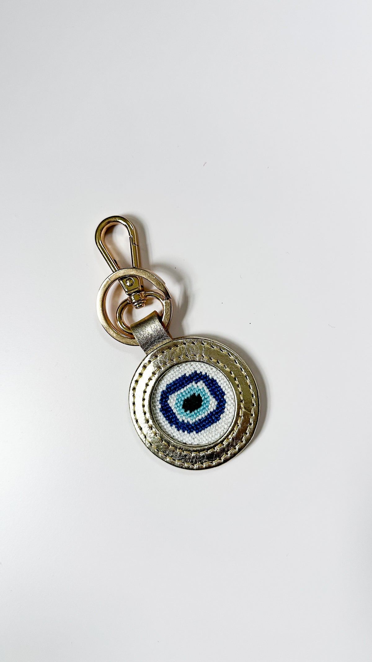 Self-Finishing Leather Key Fob