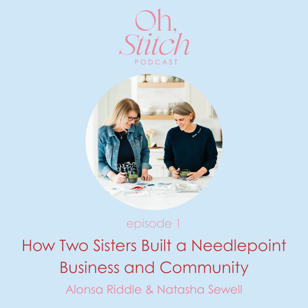 Welcome to Oh, Stitch: The Needlepoint Podcast