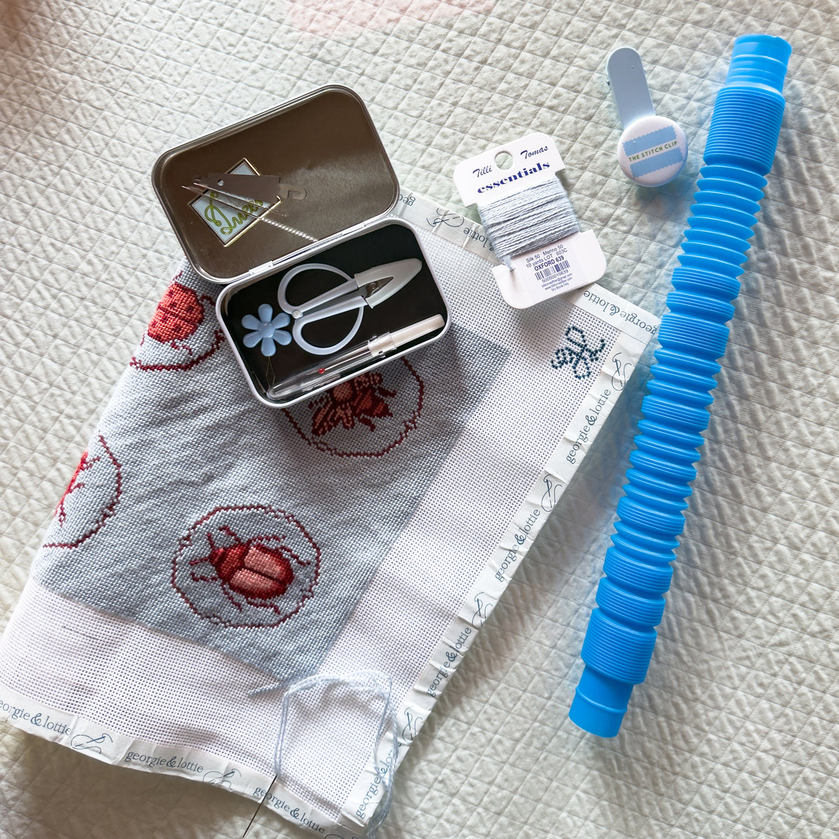 Stitching in-hand: Stretcher Bar Free