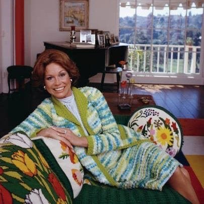 Mary Tyler Moore: Famous Needlepointer