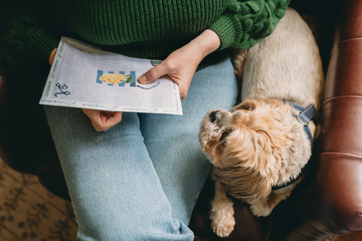 The Calming Magic of Needlepoint: How Stitching Reduces Stress & Brings You Back to Yourself