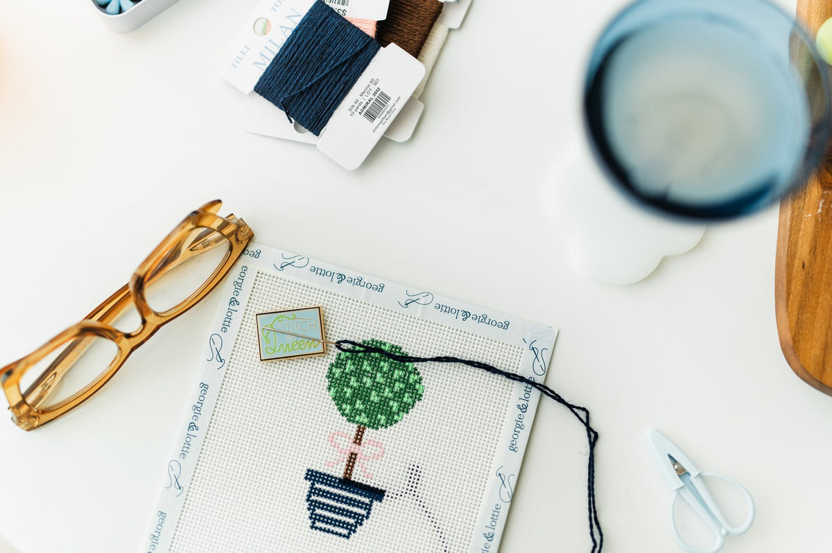 How Needlepoint Helped My Anxiety (And Got Me Off My Phone)
