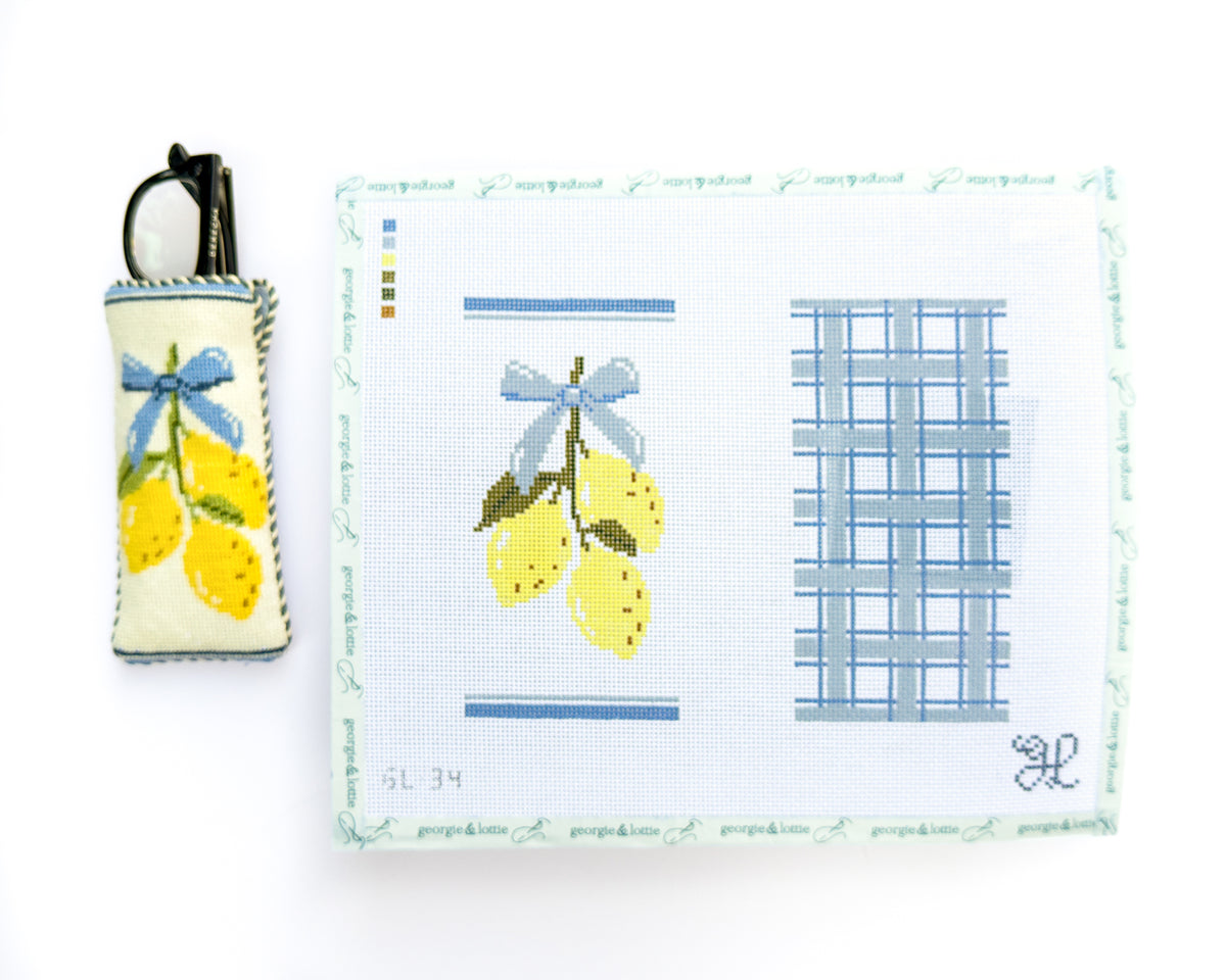 Lemon Eye Glass Case