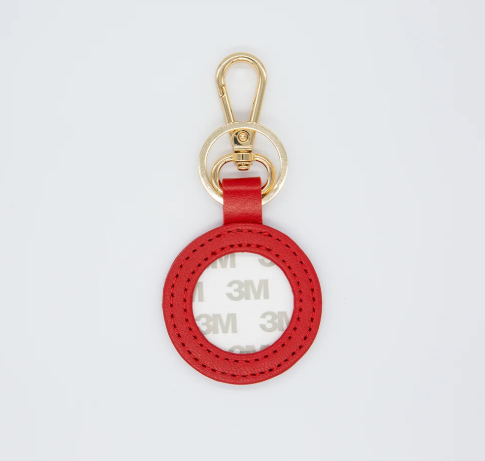 Self-Finishing Leather Key Fob