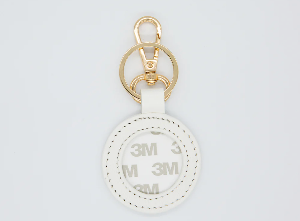 Self-Finishing Leather Key Fob