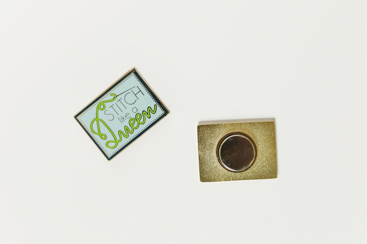 “Stitch Like a Queen” Needle Minder